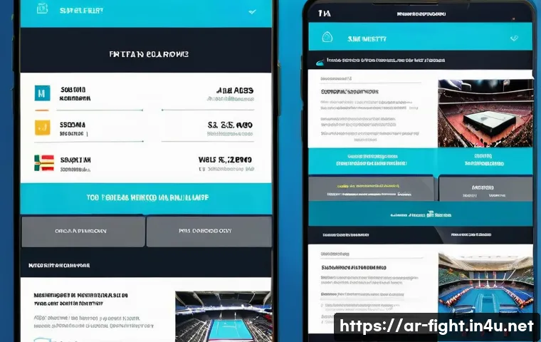 격투기 경기 입장권 구매 방법 - A vibrant and bustling official MMA ticket sales website interface designed for Arabic-speaking user...